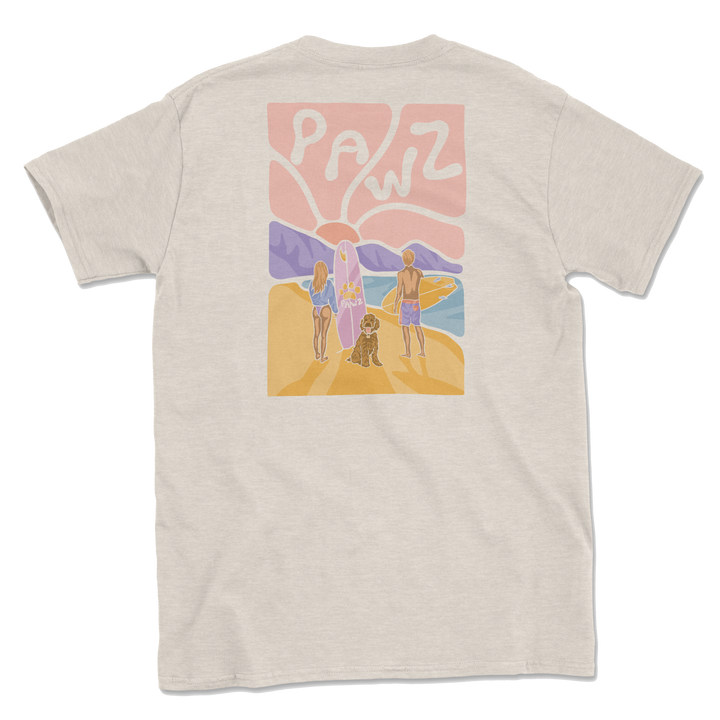 Beach Family (Adult Short Sleeve T-Shirt)